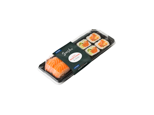 Sushi 8 biter maki og nigiri